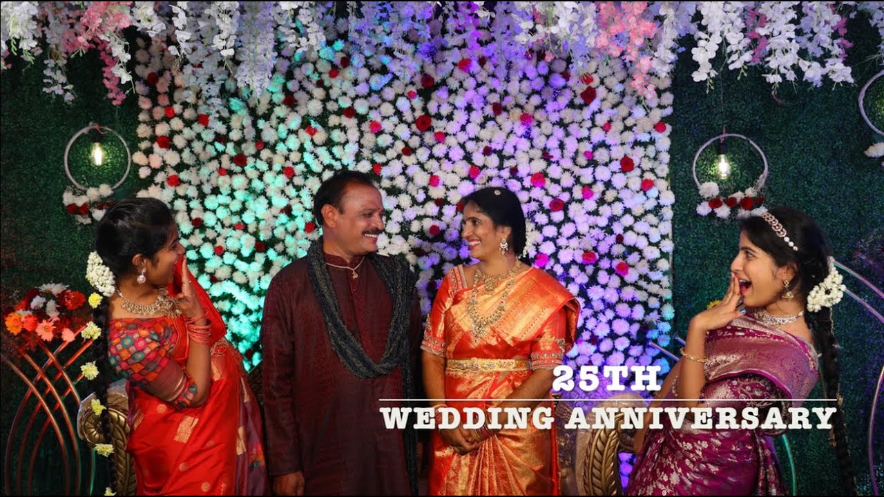 25 Years of Love and Commitment: Celebrating my Parents' Silver Jubilee Wedding Anniversary