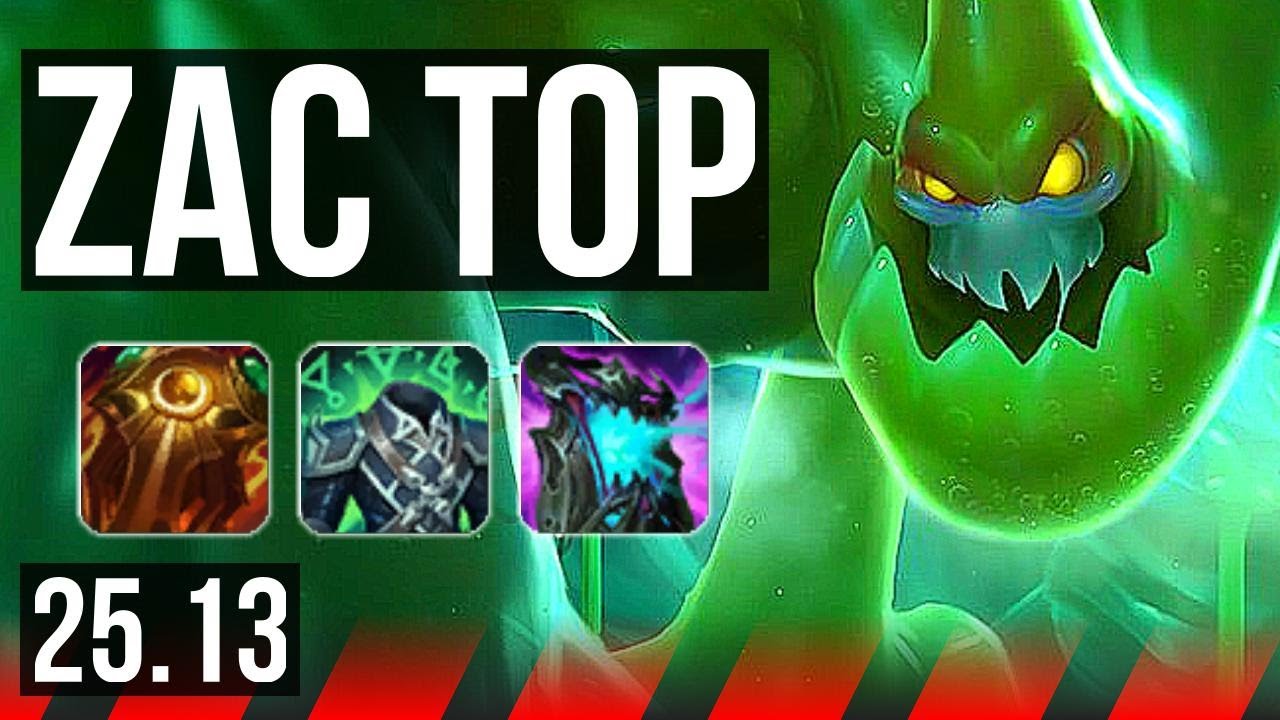 ZAC vs GAREN (TOP) | KR Master | 25.13