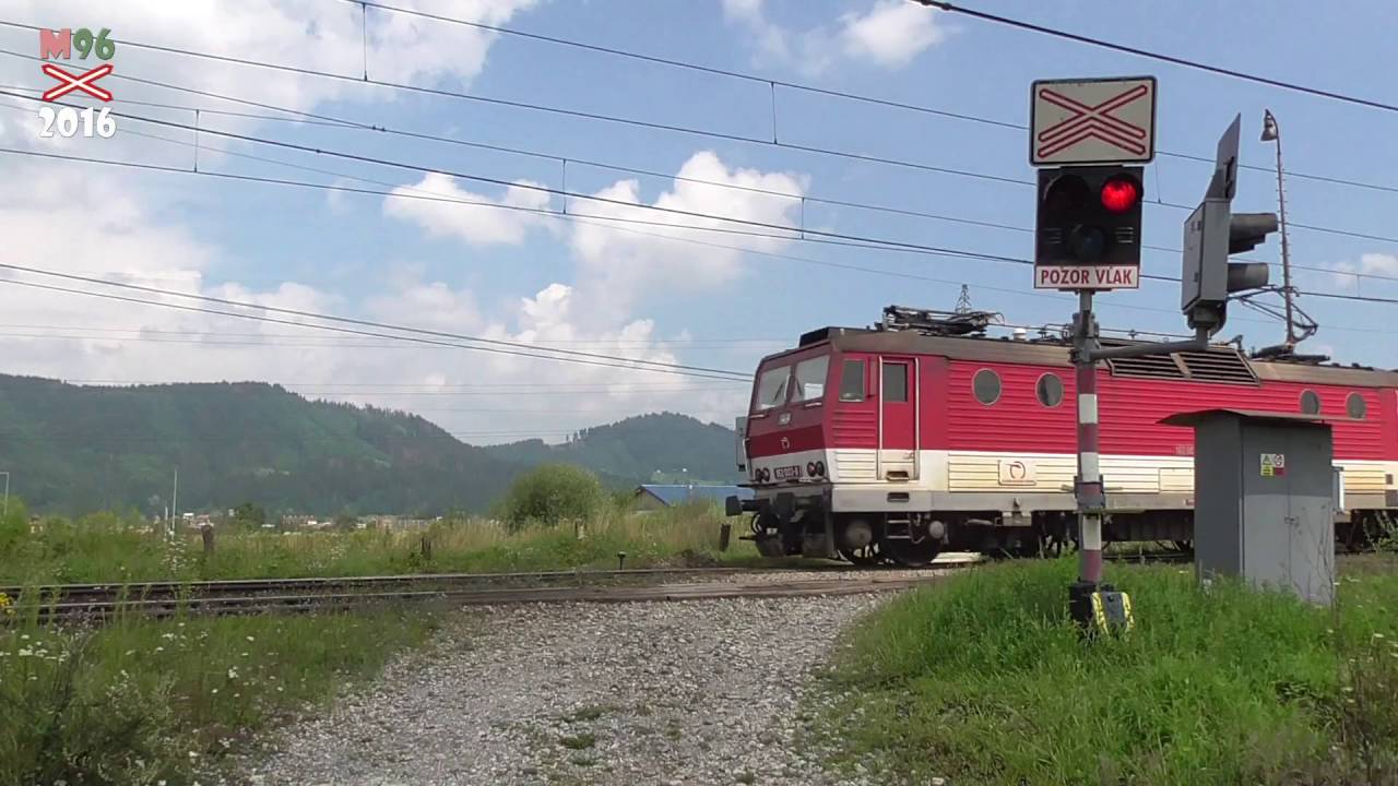 Železničné priecestie Teplička nad Váhom (SK) - 29.7.2016 / Železniční přejezd / Railroad crossing