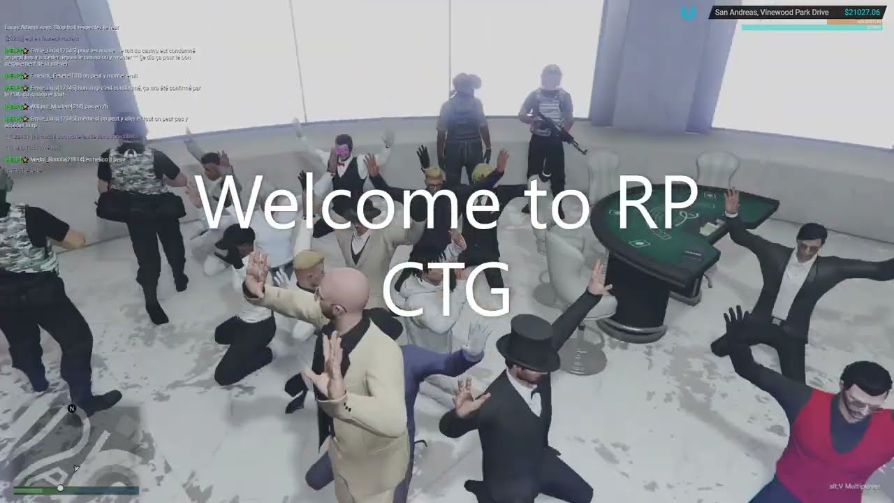 Le RP sur la CTG.
