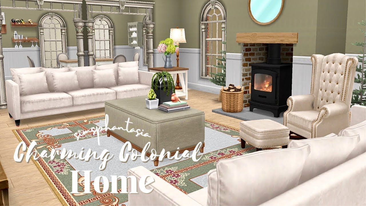 The Sims FreePlay ~ Charming Colonial Home 💖 House Tour 💖