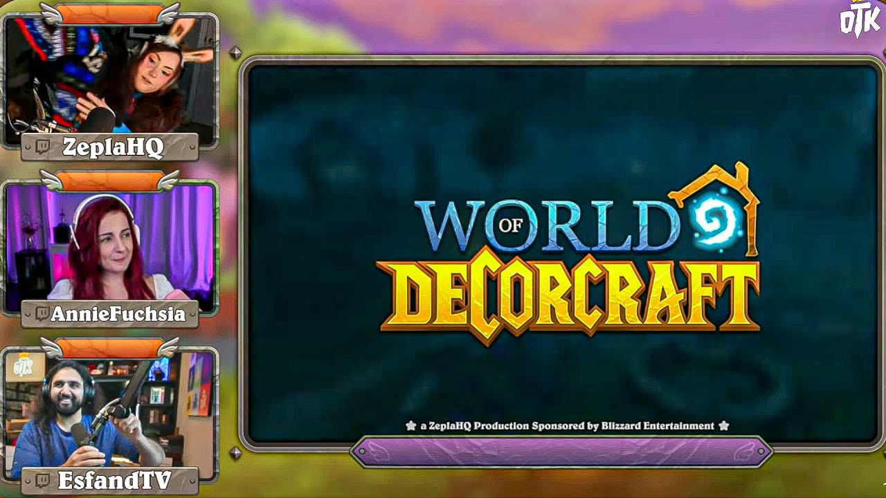 World of DecorCraft: WoW Housing Contest w/ Zepla & AnnieFuchsia | Esfand Live 12/10/2025