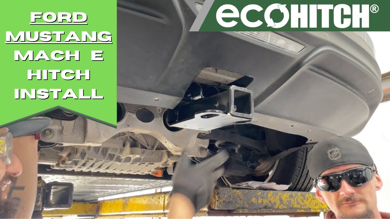 Как установить фаркоп Ford Mach E от EcoHitch® | X7430S
