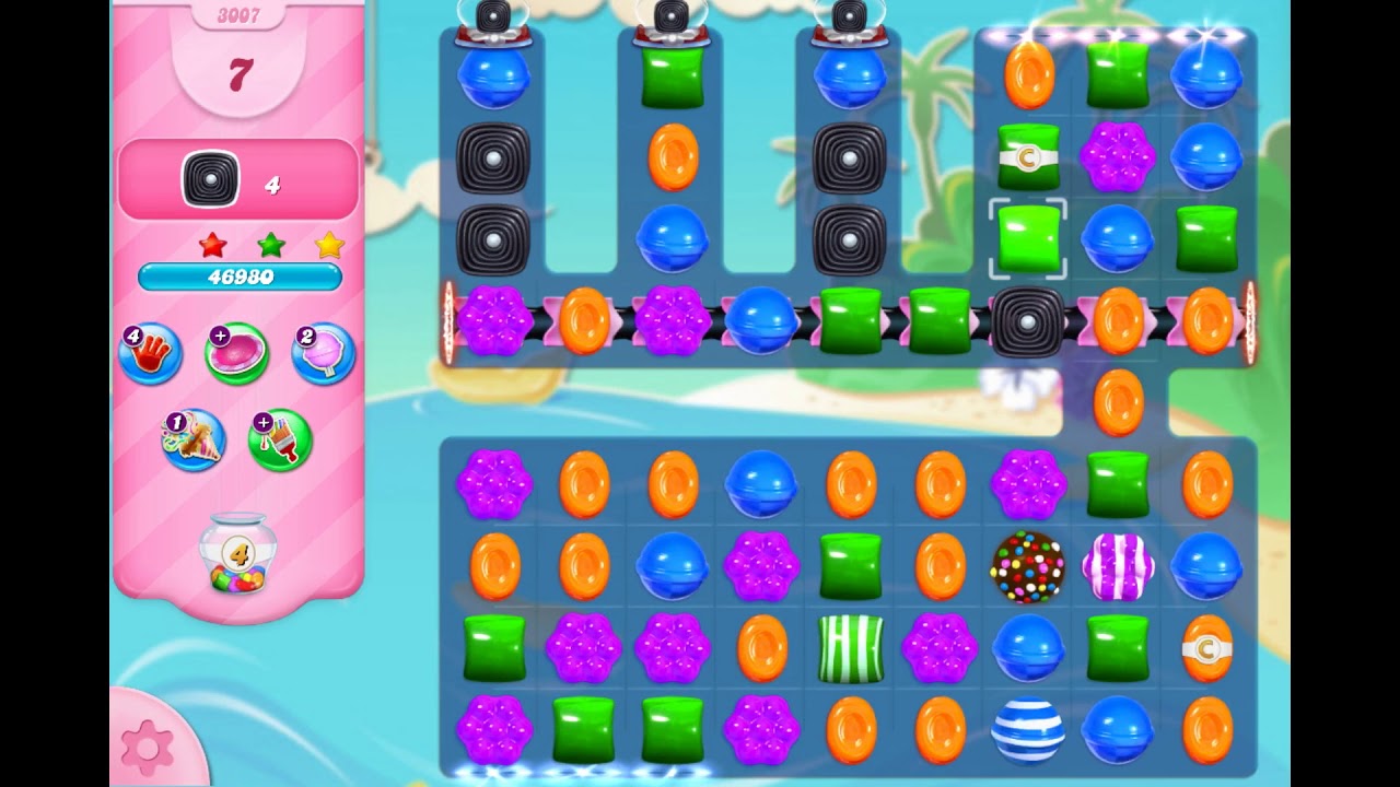 Candy Crush Saga - Level 3007 ☆☆☆