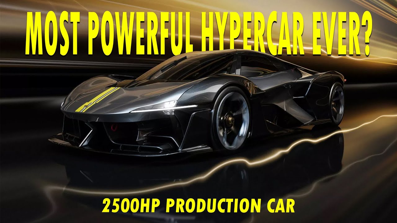 Tushek представляет гиперкар Aeon мощностью 2500 л.с.