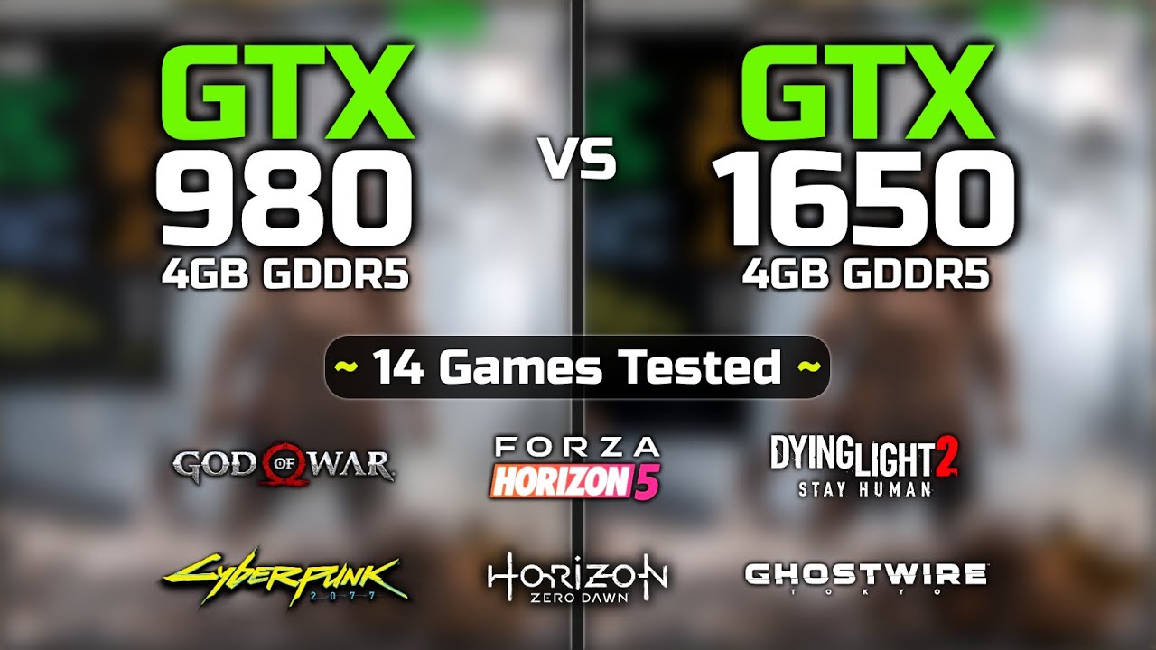 GTX 1650 vs GTX 980 - Biggest Comparison