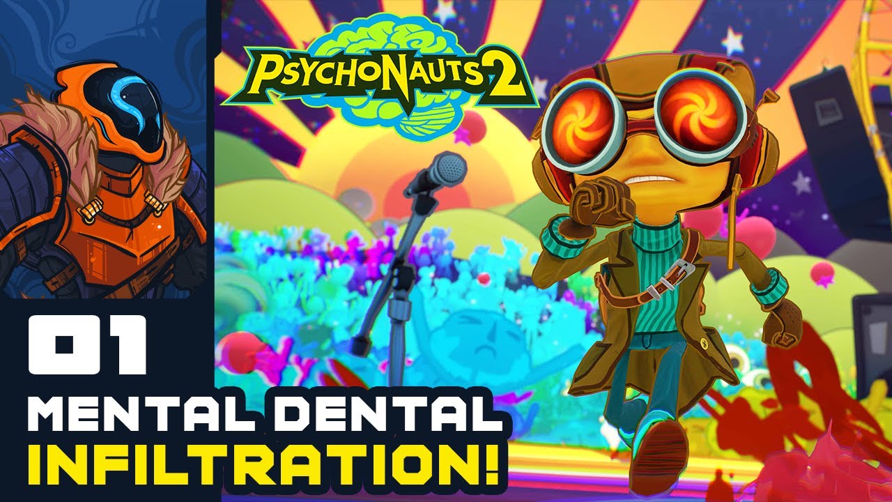 Mental Dental Infiltration! - Let's Play Psychonauts 2 - PC Gameplay Part 1