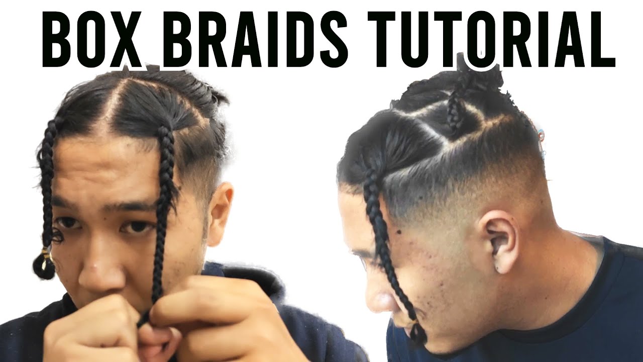 Box Braid Your Own Hair in 4 minutes! | Travis Scott Box Braids Tutorial