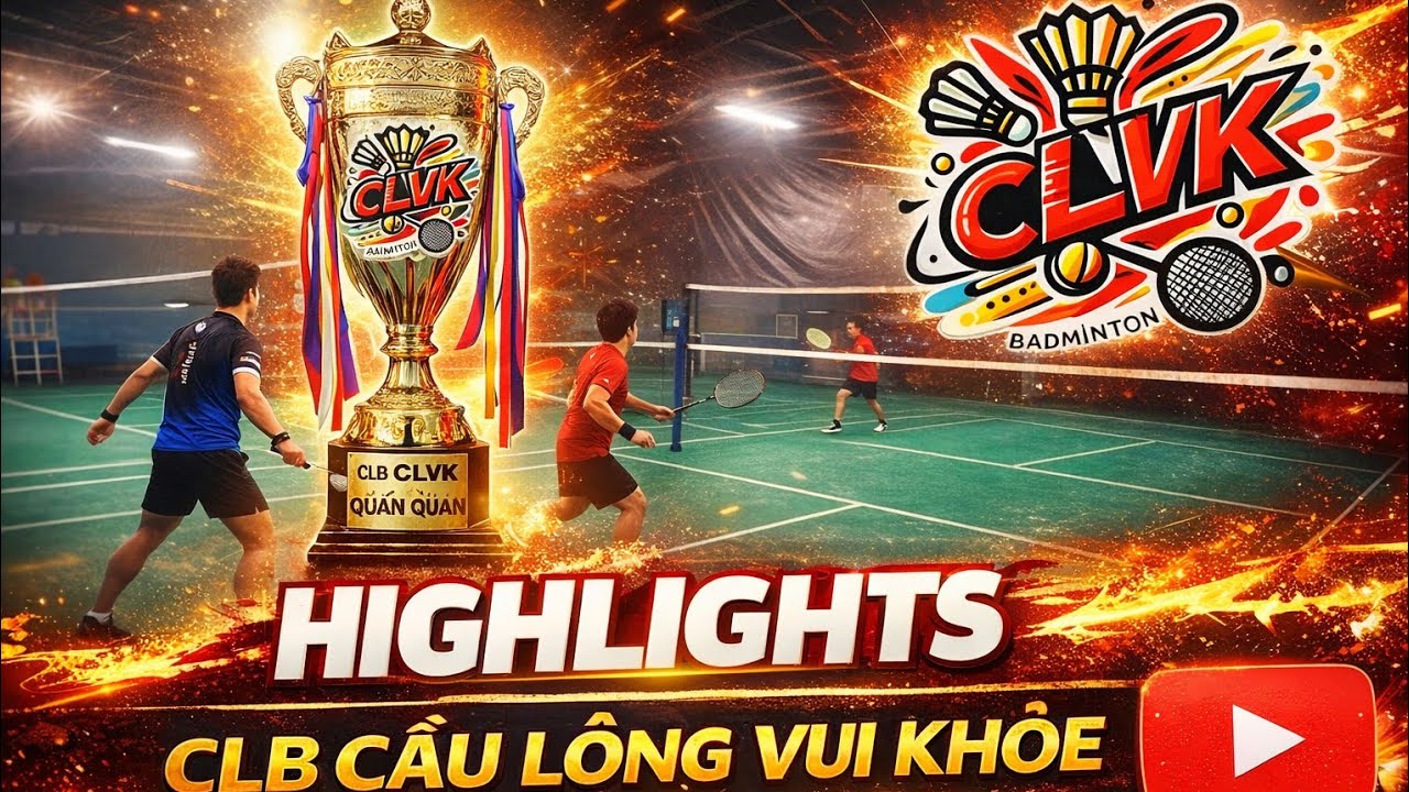 T30303 Mix [CLVK ]🤾‍♂️ Tâm / An🏸 Thu / Bình - HAPTHY Badminton - Sân Cầu lông Vstar