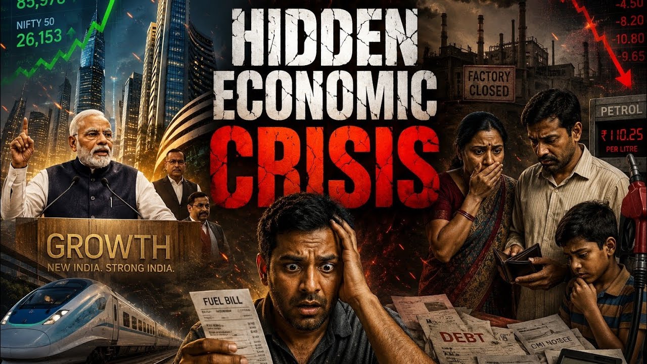 The Hidden Economic Crisis India Doesn&rsquo;t Want You To See | India&rsquo;s Debt Trap Is Worse Than You Think