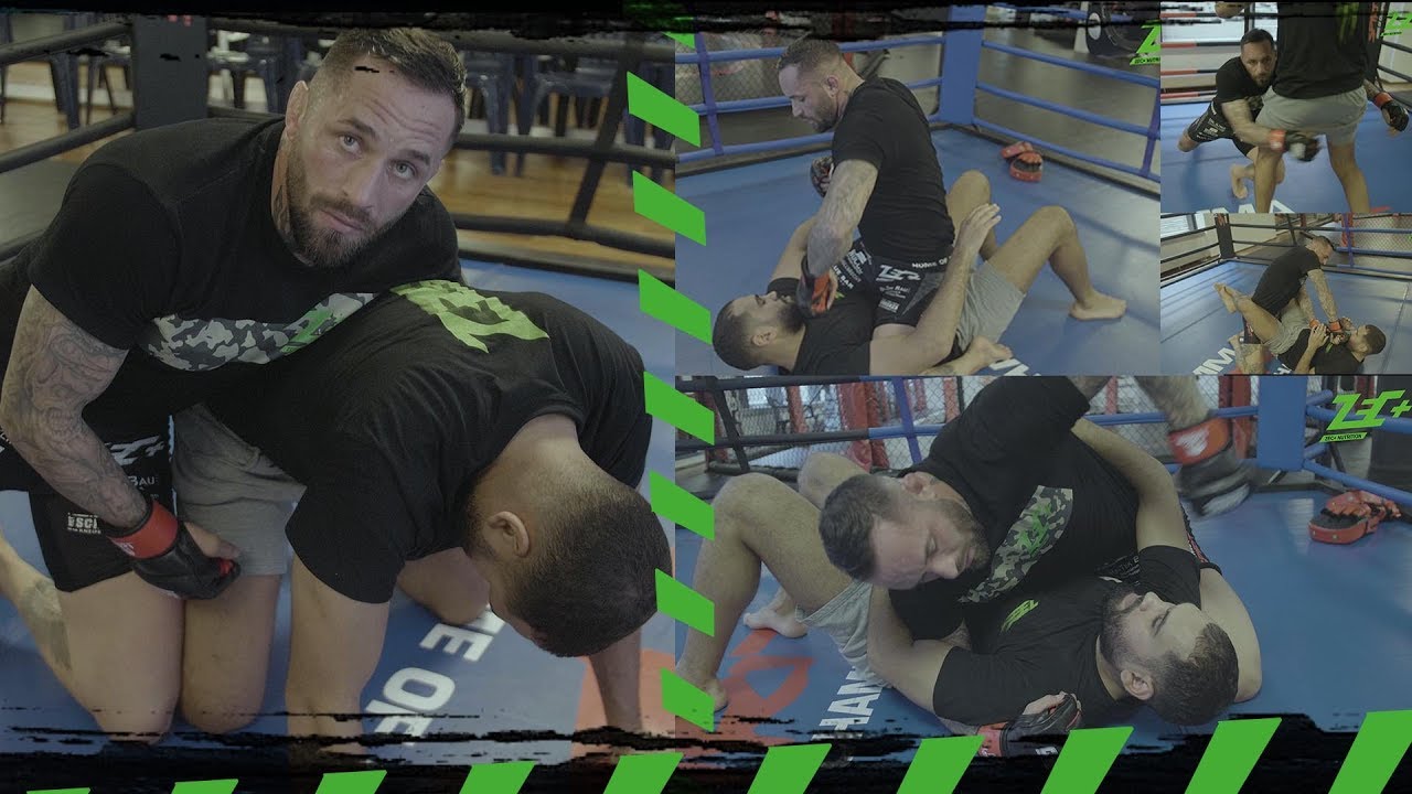 MMA Training mit Christian Eckerlin l Takedown Variationen & Bodentechniken