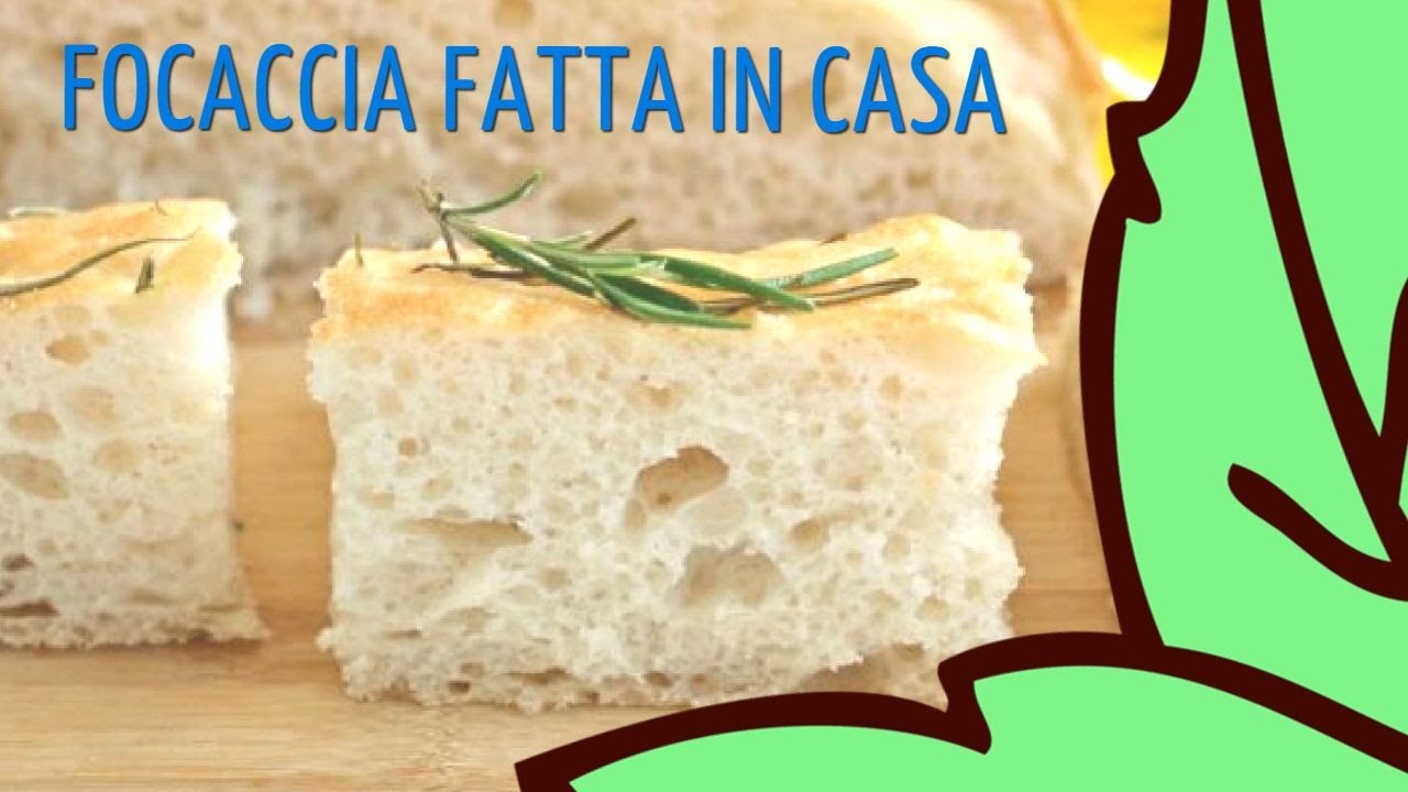 #FOCACCIA GENOVESE AL ROSMARINO (ricetta per tutti FATTA IN CASA)@Basilico Channel