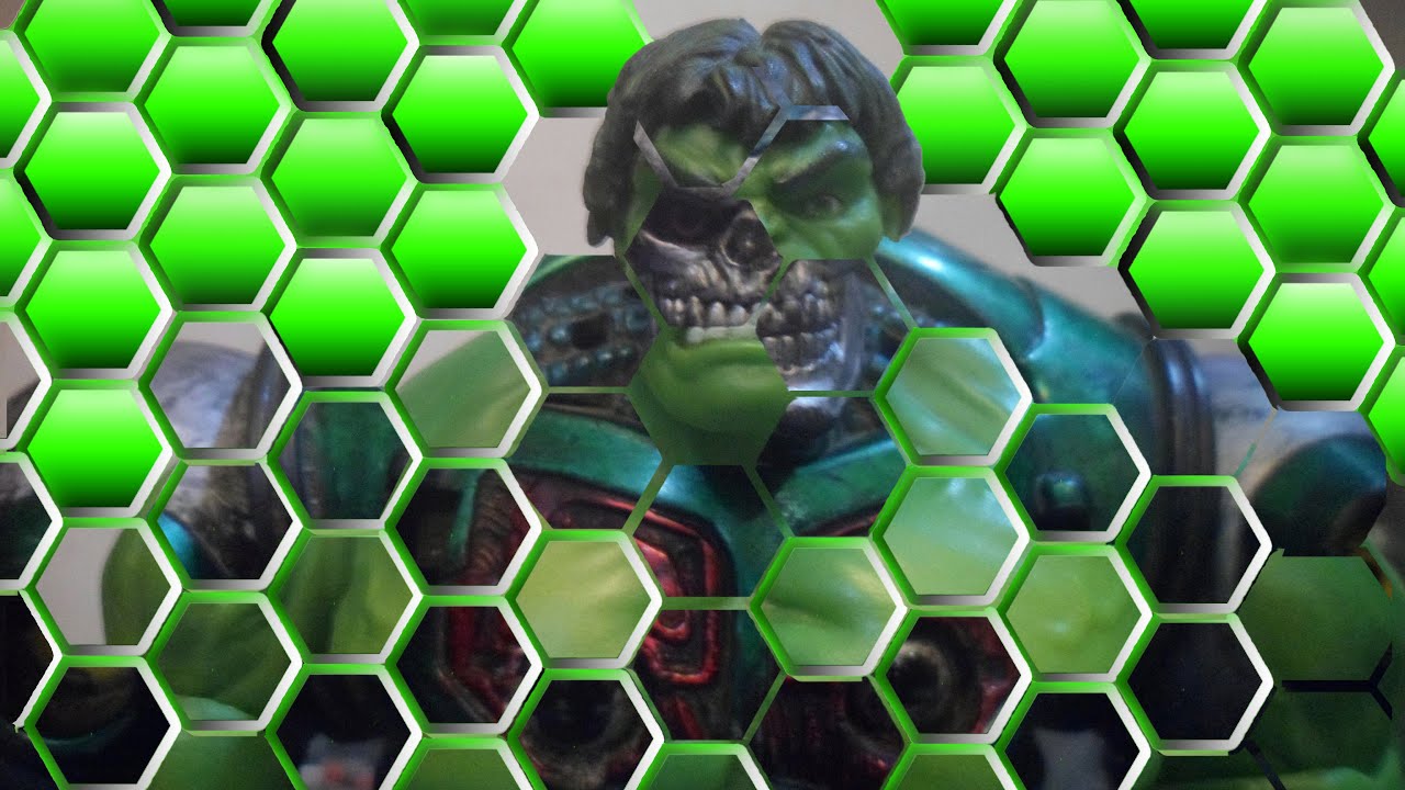 Hulk vs Mecha Hulk (STOP MOTION)