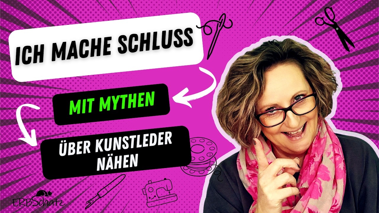 Mythen über Kunstleder, Kunstleder nähen einfach gemacht