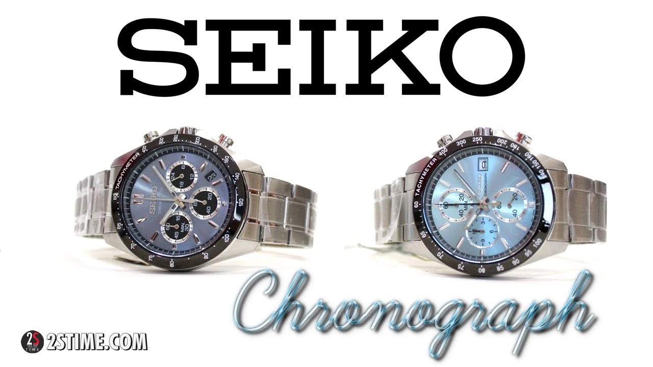 SEIKO Chronograph Spirit Daytona SBTR027 & SBTR029