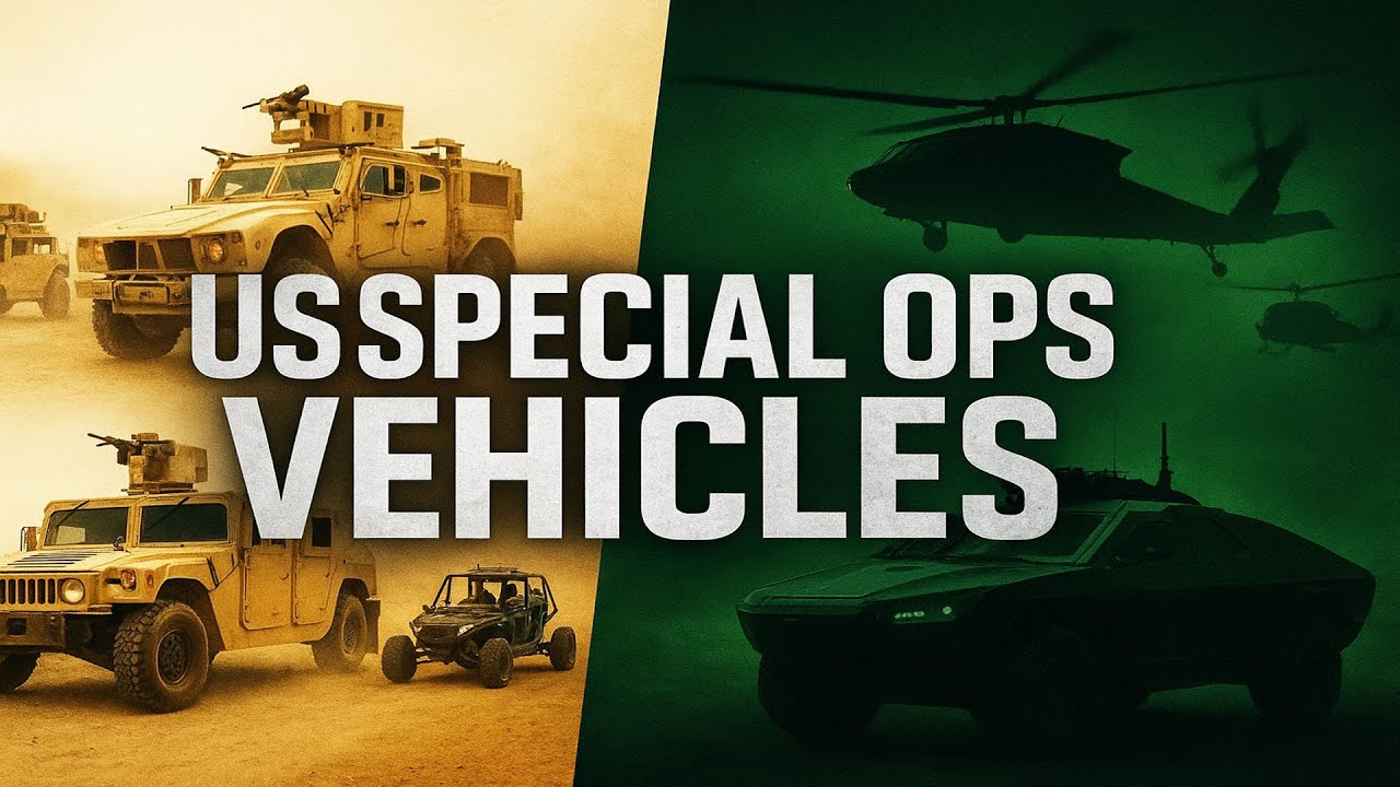 US Special Operations Vehicles 2025