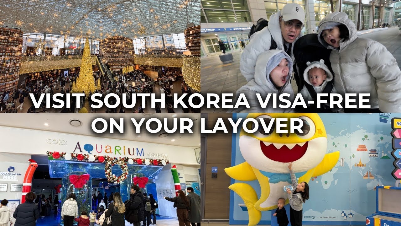 CAN FILIPINOS VISIT SEOUL SOUTH KOREA COEX MALL VISA-FREE DURING A LONG LAYOVER IN INCHEON AIRPORT?