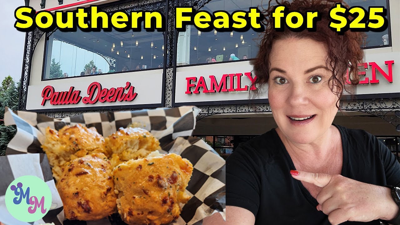 We Tried Paula Deen’s $25 Southern Feast in Pigeon Forge!