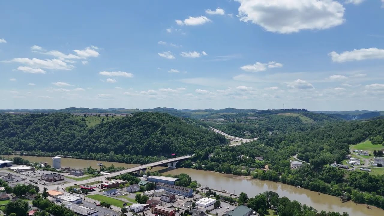 Drone Video of Morgantown West Virginia