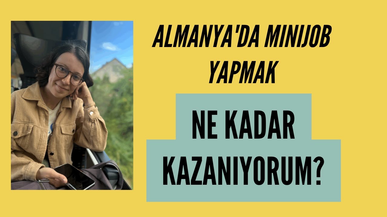ALMANYA'DA MINIJOB YAPMAK | Ne iş yapıyorum, Ne Kadar Kazanıyorum, iş  bulmam neden uzun sürdü?