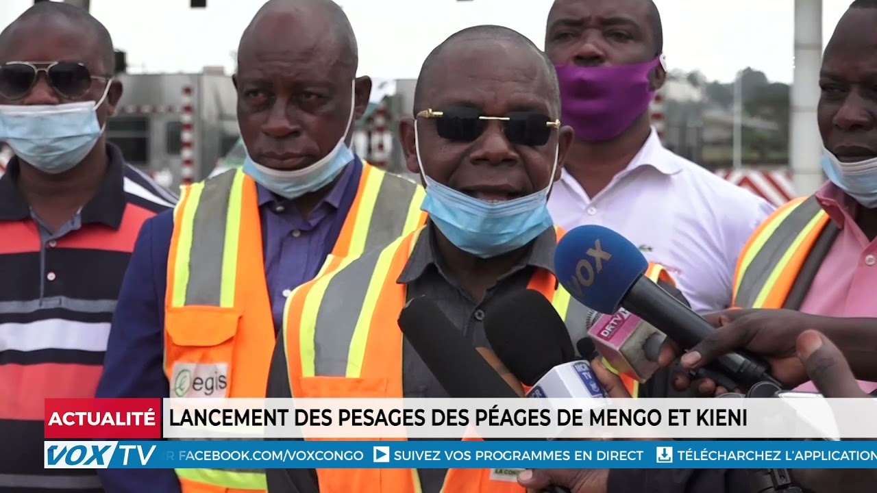 Lancement des pesages des péages de Mengo et Kiéni