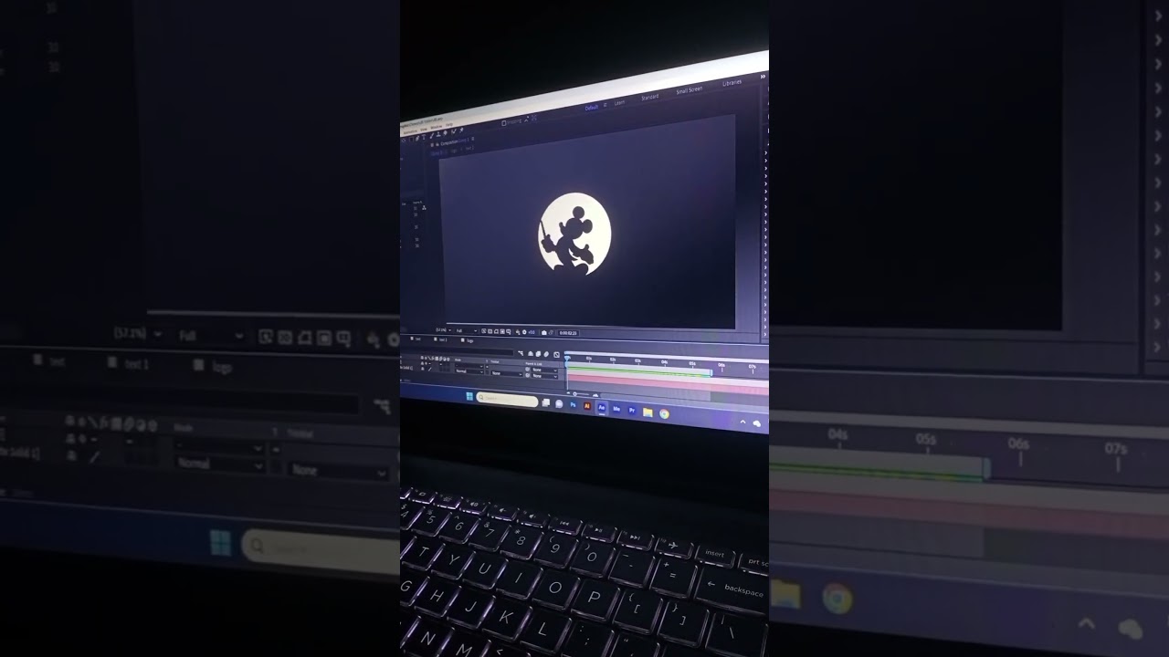 Disney Logo Animation 🔥 #logoanimation #logo #motiongraphics