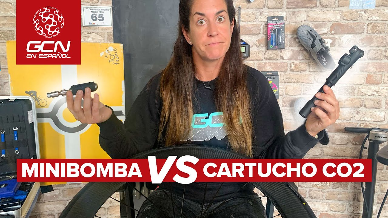 Minibomba Vs Cartucho de CO2