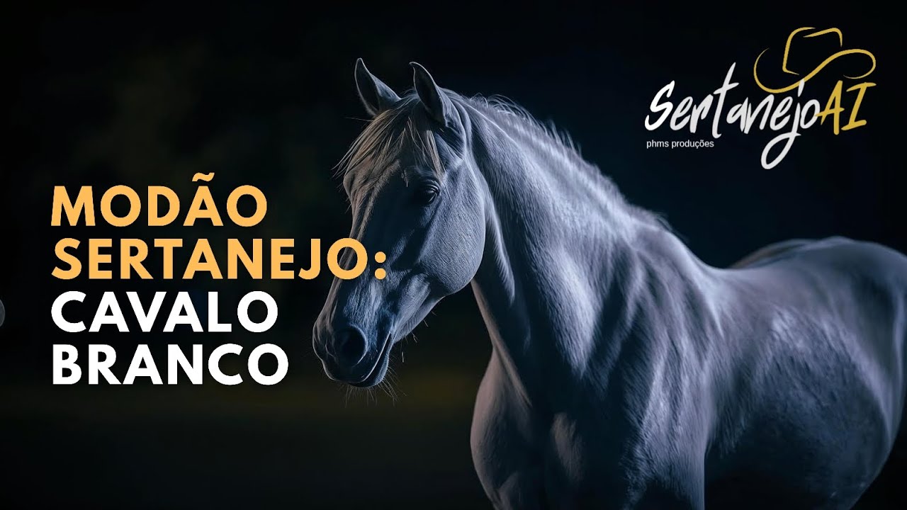 Modão Sertanejo - Cavalo branco | Modão Sertanejo 2025, Top Sertanejo, Viola Caipira, Sertanejo Raiz
