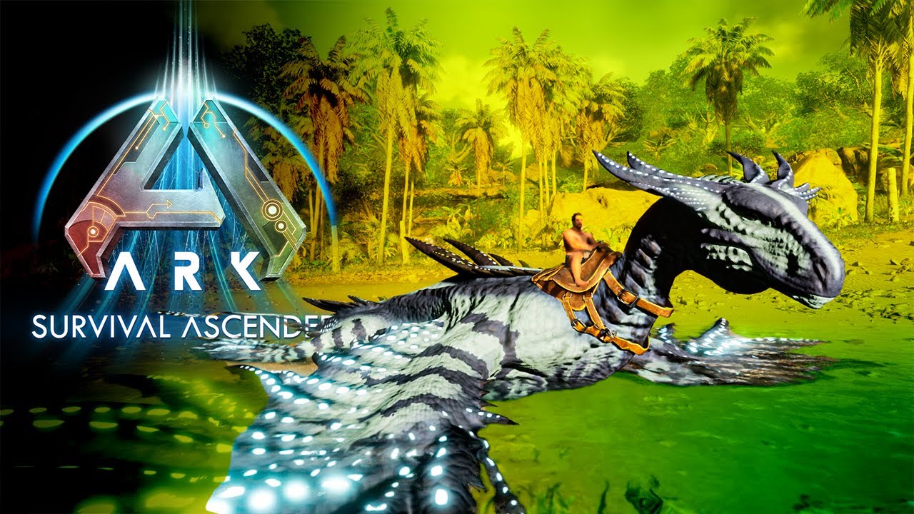 NOUVEAU DRAGON AQUATIQUE !! DANS ARK ASCENDED (Draconis Glaucus)