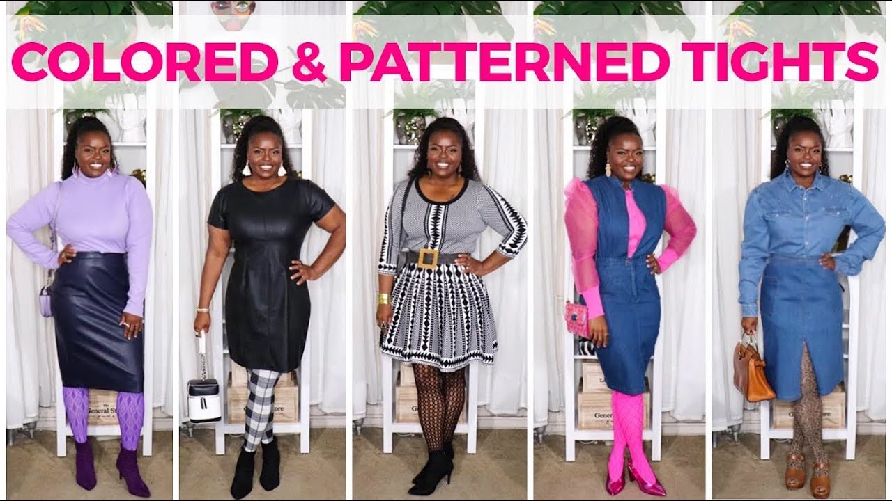 HOW TO STYLE COLORED & PATTERNED TIGHTS