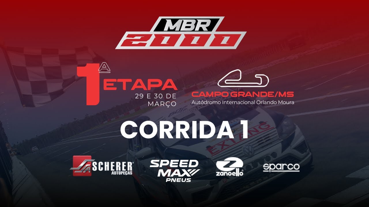 CAMPO GRANDE AO VIVO CORRIDA 1/ ETAPA 1 - MBR2000
