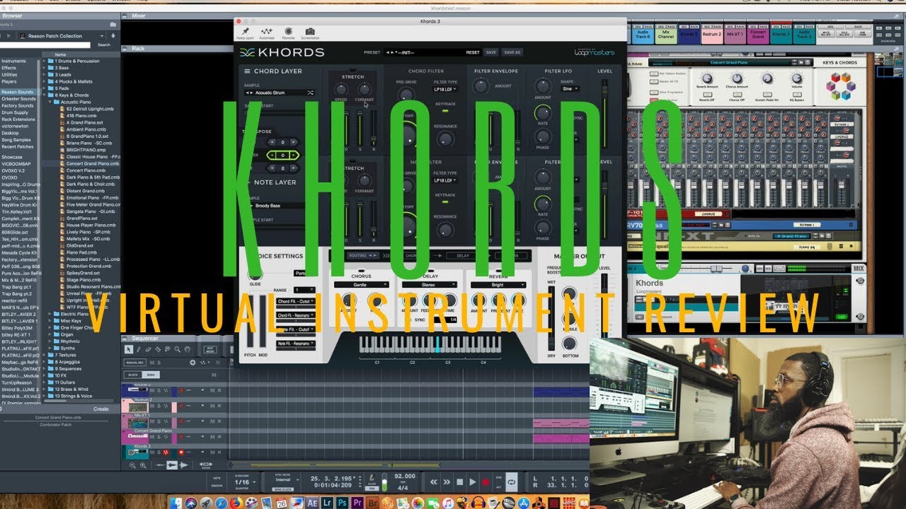 KHORDS VIRTUAL INSTRUMENT BY LOOPMASTERS REVIEW 🔥 MY THOUGHTS
