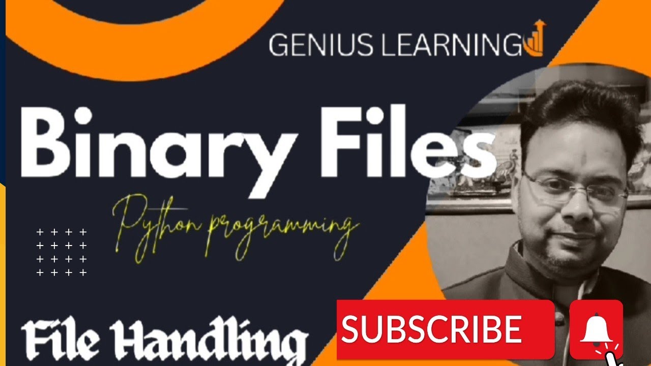 Writing data from python program into binary files | ch-5 | file handling #computerscience #python
