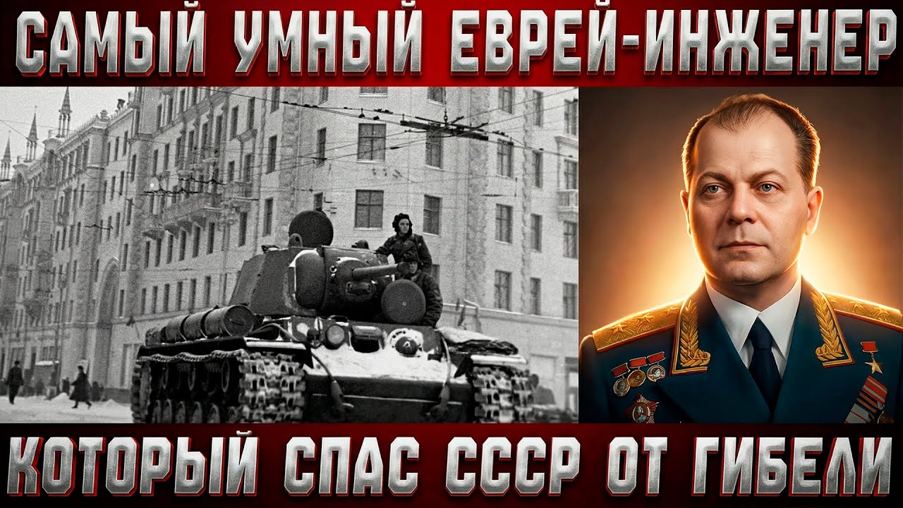 БЕЗ ЭТОГО ЕВРЕЯ СССР БЫ НЕ ВЫЖИЛ: Как простой ЕВРЕЙСКИЙ инженер ПОСТАВИЛ НА КОЛЕНИ Рейх?