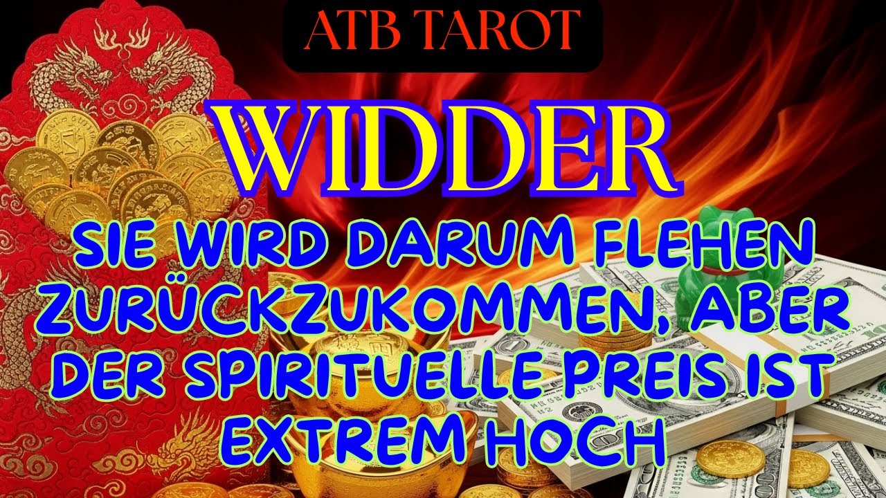 WIDDER: Die Person, die den Zauber gemacht hat, wohnt neben dir und gibt sich als Freundin aus
