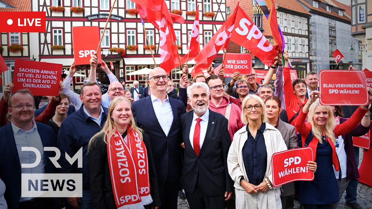 LIVE: Germany&rsquo;s SPD Holds Final Campaign Before Sunday State Election | AC1N