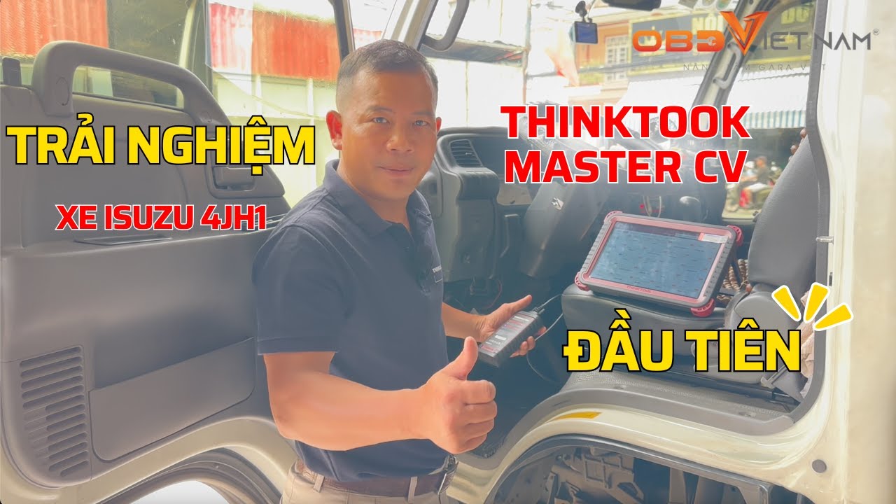 TRẢI NGHIỆM MÁY CHẨN ĐOÁN THINKTOOL MASTER CV ĐẦU TIÊN TẠI VIỆT NAM