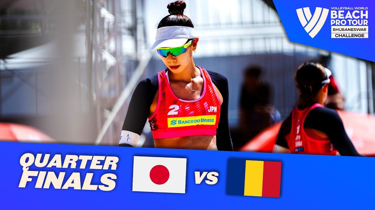 Shiba/Reika vs. Alupei/Vaida - Quarter Final Highlights | Bhubaneswar 2026 #BeachProTour