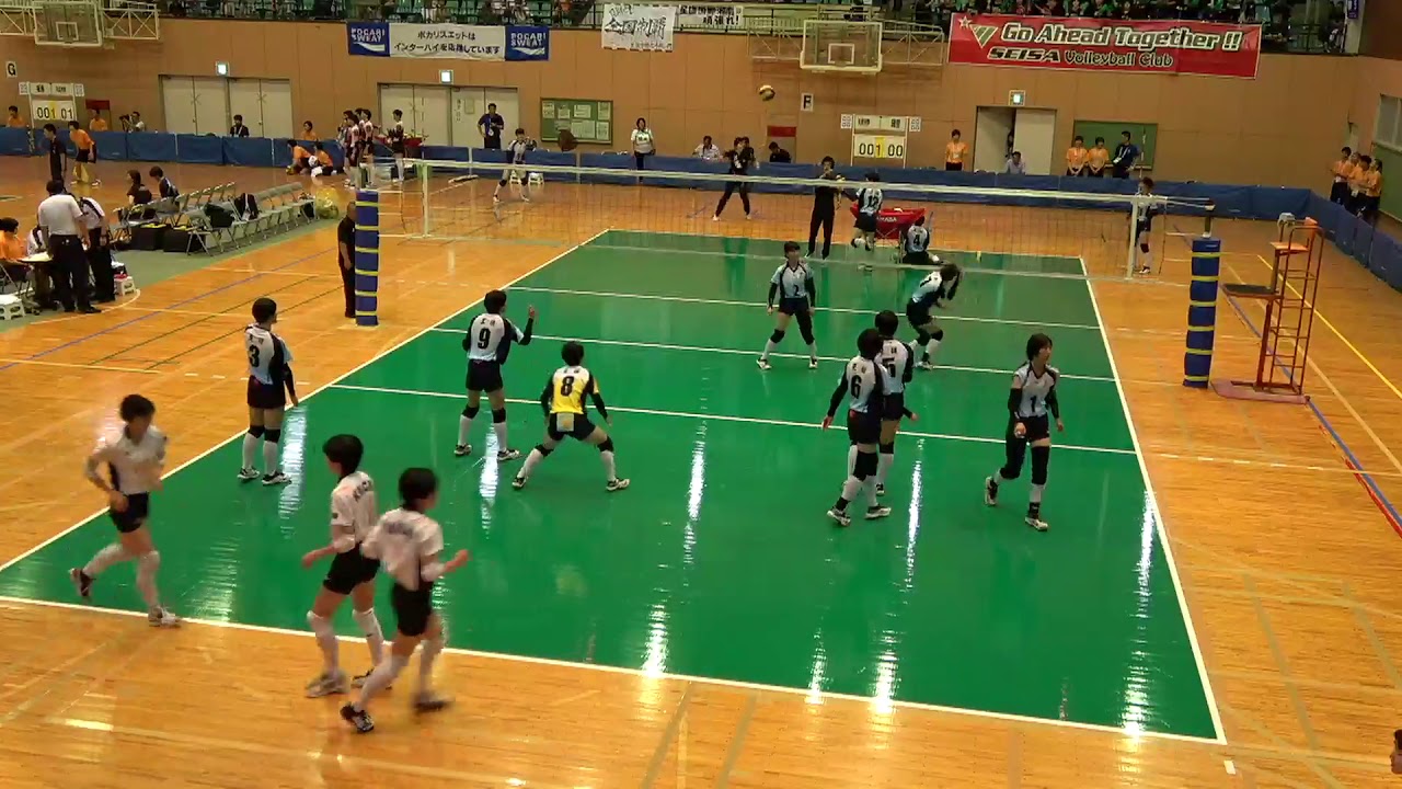 2019年IH バレーボール 女子 星槎国際（神奈川）vs 開智（和歌山）