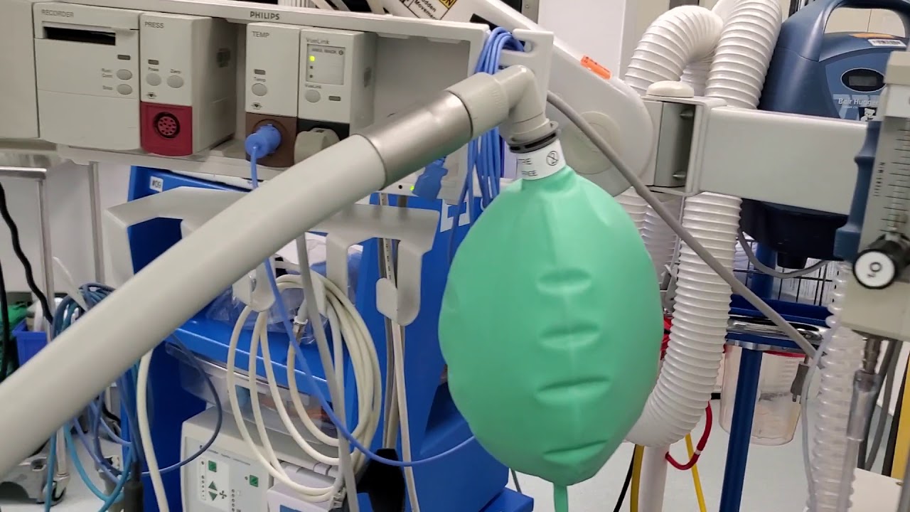 Fabius GS Anesthesia RT 3 Lab