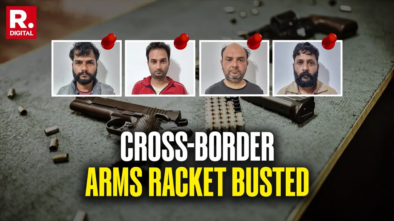 BREAKING: International Weapon Cartel Busted By Delhi Police Crime Branch