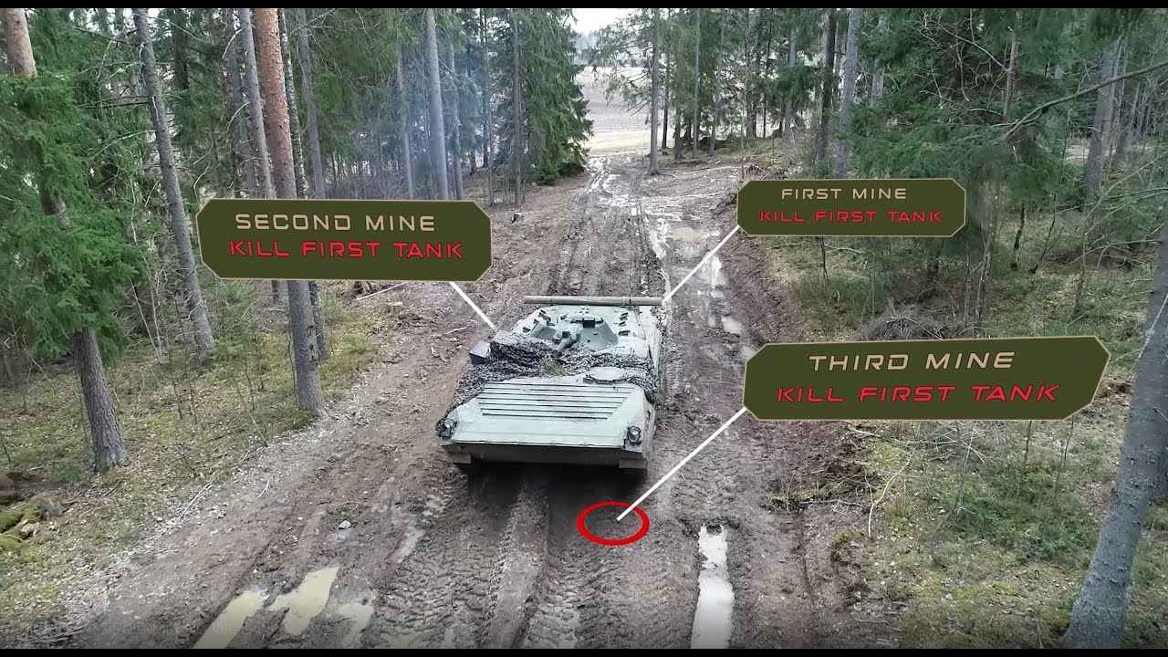 FMG & Raikka Anti-Tank mine laying,  3-30-30 concept