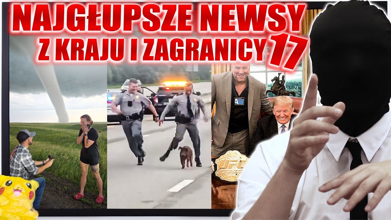 Najgłupsze Newsy z Kraju i Zagranicy 17: Pytony, Hulajnogi i Pokemony