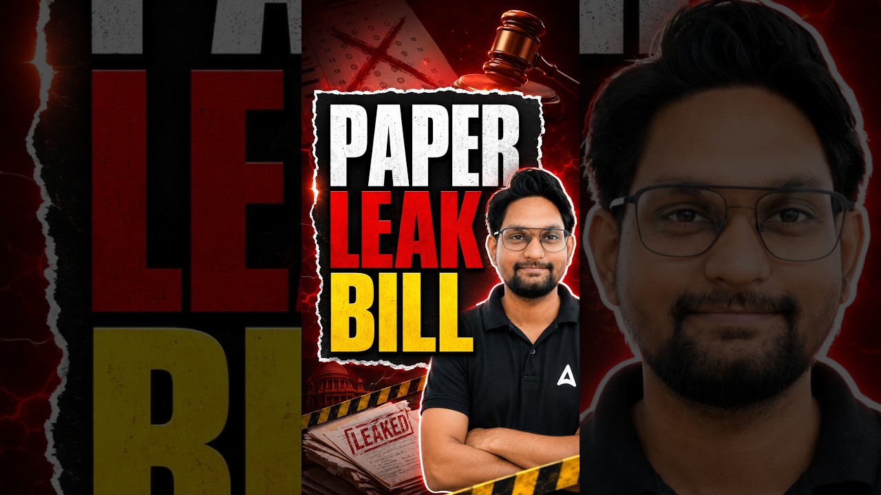 Paper Leak Bill Explained | New Rules & Punishment #PaperLeak #ExamNews #Shorts