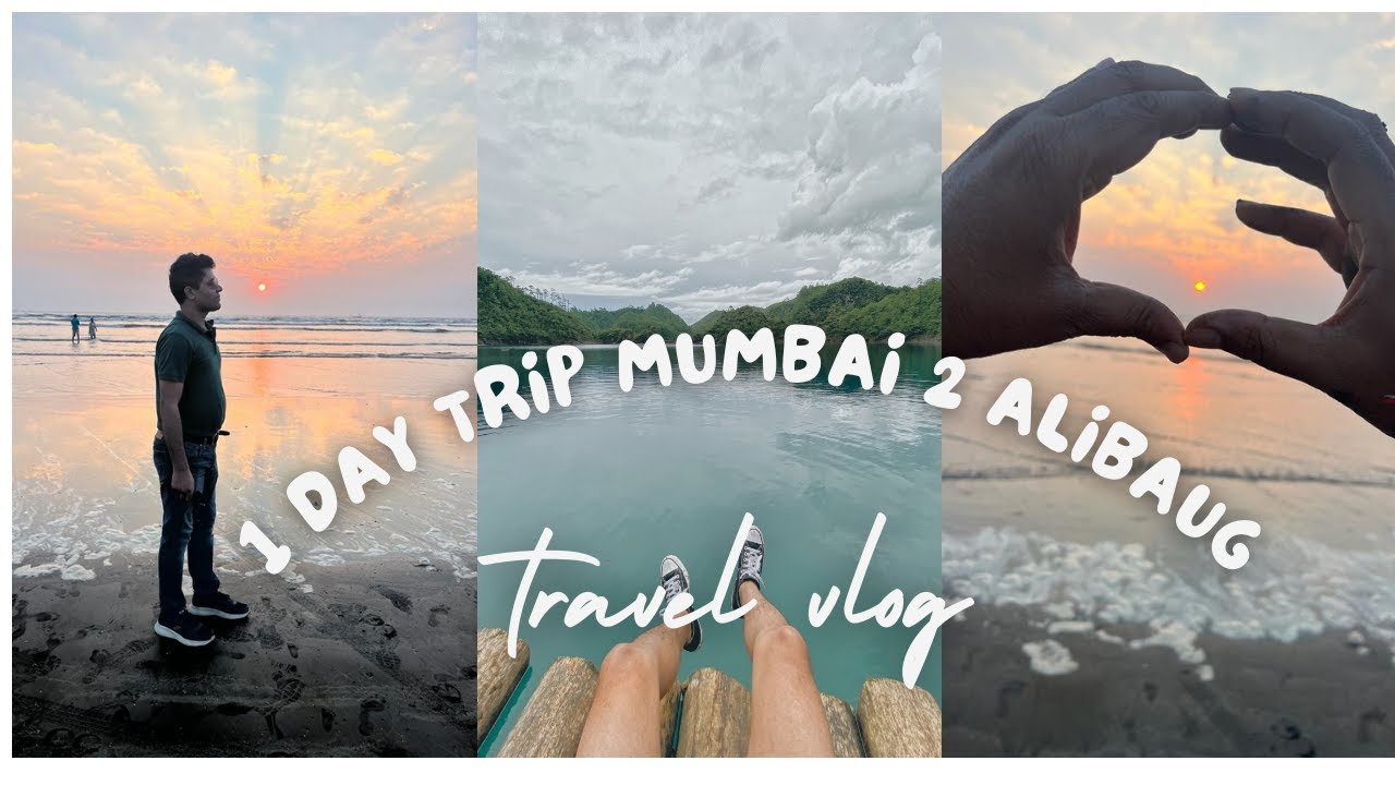Mumbai to Alibaug Road Trip | Alibaug Trp | Alibaug Beach | Alibaug Vlog|