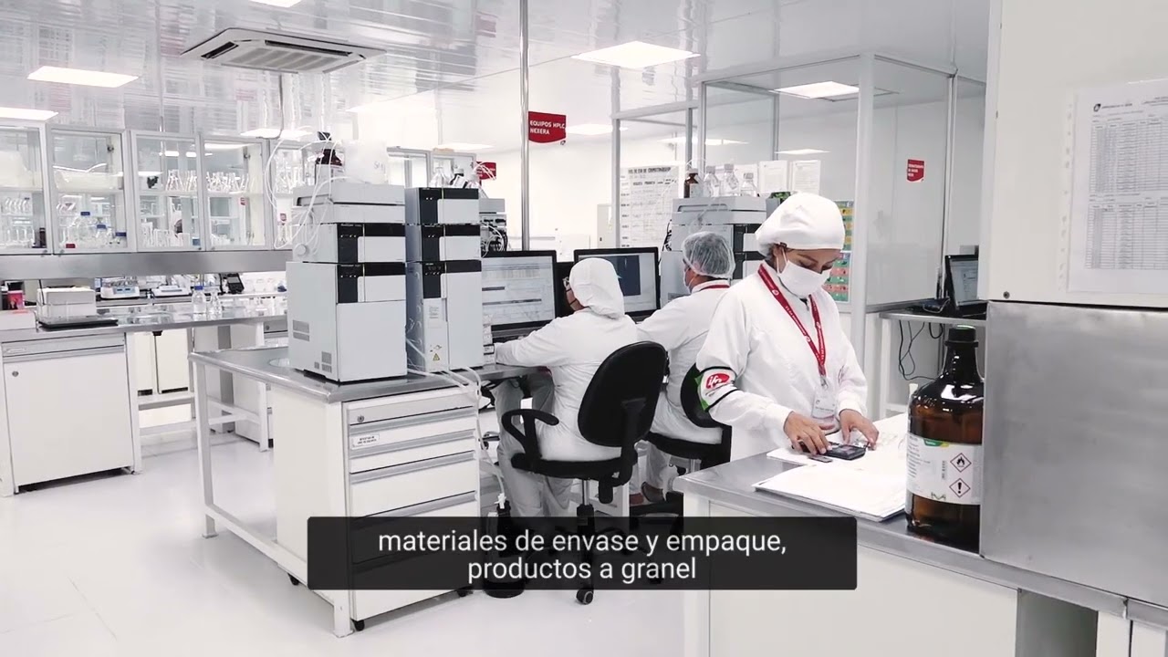 Área control de calidad Laboratorios IFA