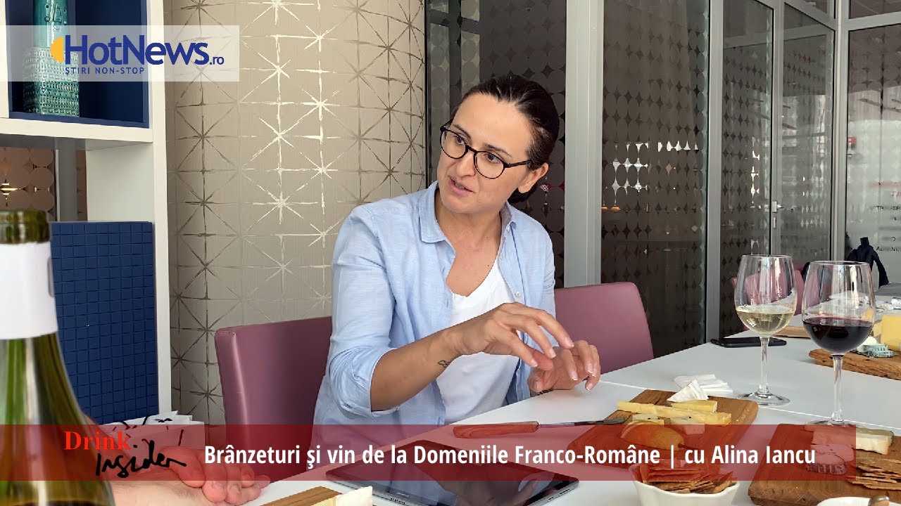 Brânzeturi, cuțite și vinuri tinere, cu Alina Iancu