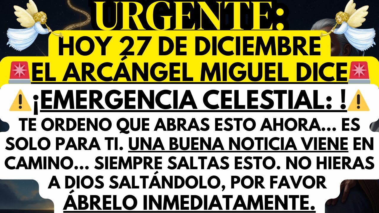 HOY: El Arcángel Miguel Advierte Sobre Tu Familia — No Ignores Esta Señal