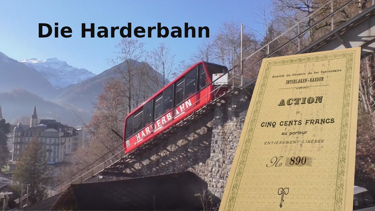 Bahnfaszination Schweiz - Harderbahn