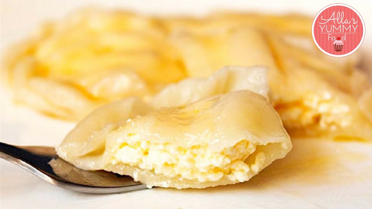Pierogi with Cheese Recipe (Vareniki) |  Вареники с творогом